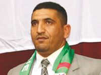 Karim Tabou à l'université Mouloud-Mammeri de Tizi Ouzou