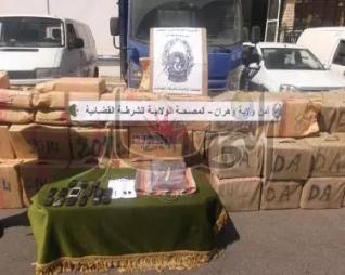 Arrestation d'un baron recherché depuis plus de 20 ans et saisie de 8 tonnes de cannabis à Oran
