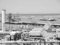 Protestation à la Plateforme pétrochimique de SKIKDA