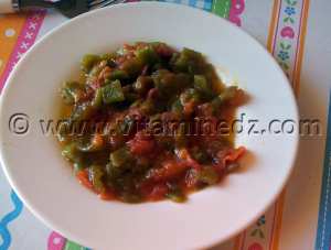 Felfel (Poivron à la tomate)