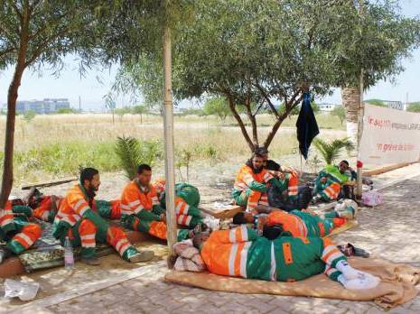 A Ouargla, la vie dans un hangar