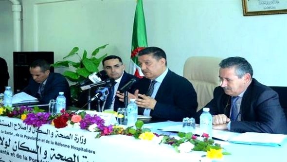 Boudiaf lors des assises régionales de la santé