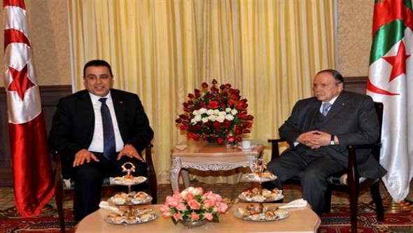 Le président Bouteflika reçoit le Chef du gouvernement tunisien