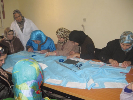 تكوين 22 حرفية في التقنيات الصينية للطرز التقليدي بتيبازة