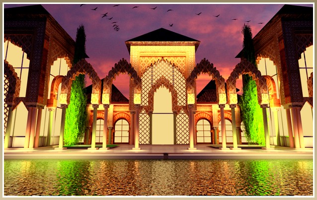 Construction of a centre of Andalusian studies in Imama, Mansourah :