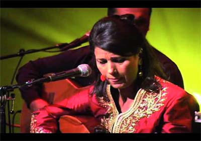 Nassima Chabane en concert à l'Institut du monde arabe à Paris