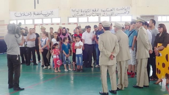 أبواب مفتوحة على مدرسة ضباط الصف للمعتمدية بڤالمة