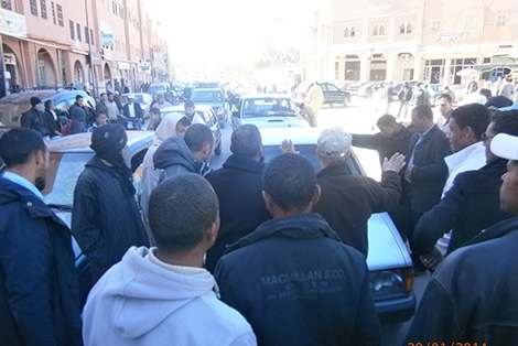 مواطنون يشلون الطريق الوطني رقم 23 بين مستغانم وغليزان