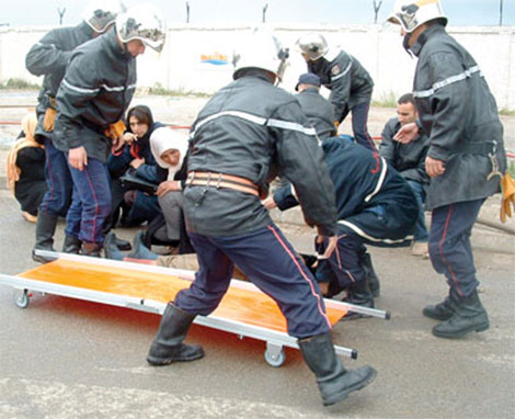 23 جريحا في حادث اصطدام بين حافلتين لنقل الطلبة ببومرداس
