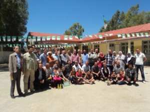 La caravane  santé et sensibilisation  de Bougaa s'installe à l'école Iken Lahcène à Draa Kébila.