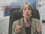 Saïda Benhabylès, présidente du Croissant-Rouge Algérien