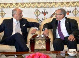 Elargissement de l'entretien entre Lamamra et Fabius aux membres des deux délégations