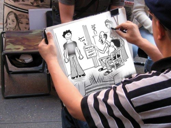 مسابقة حول فن الكاريكاتير بسطيف