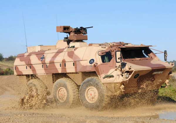 En 2013, l'Algérie a été le plus gros client de l'industrie de l'armement allemande