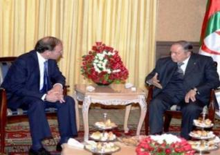 Abdelaziz Bouteflika reçoit le président du sénat espagnol