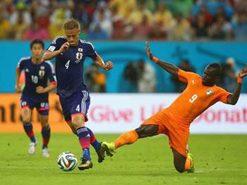 La Côte d'Ivoire passe en force face au Japon