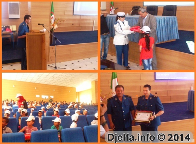 مقر الوحدة الجمهورية الثامنة عشر للأمن بالجلفة يحتضن توزيع جوائز 