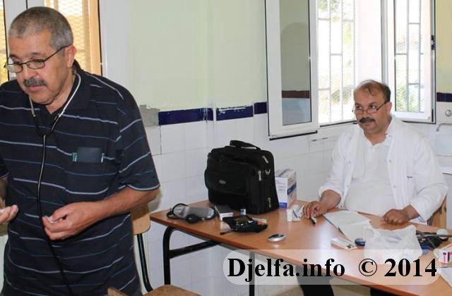 جمعية ممارسي الصحة بالجلفة تحط الرحال ببلدية 