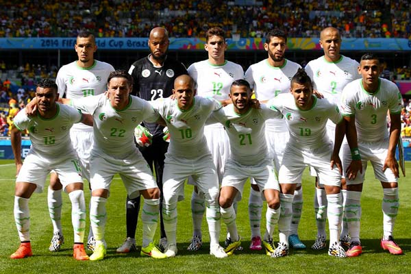 Les joueurs de l'équipe nationale d'Algérie sont parmi les moins chers au monde