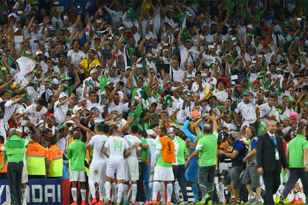 A Curitiba, l'équipe nationale d'Algérie fait son entrée dans la cour des grands