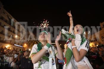 Des scènes de liesse inoubliables