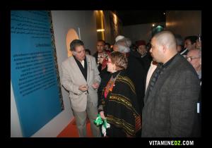 L'inauguration de l'expo viside Guidée