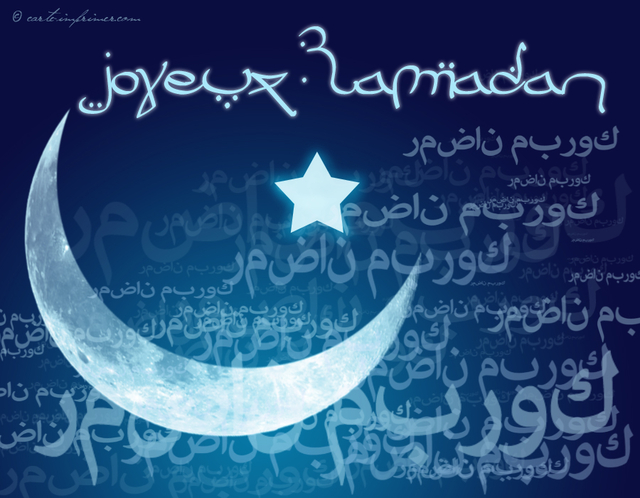 Mes meilleurs à l' occasion du mois du Ramadhan el karim 1435 h