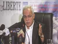 Hamid Grine, ministre de la Communication, au Forum de 