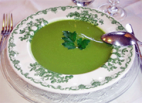 Soupe aux petits pois