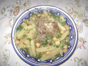 اللحم باللفت