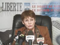 Mme Nouria Benghebrit, ministre de l'Education nationale, au forum de 