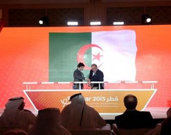 L'Algérie dans le groupe de la France et l'Egypte