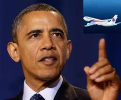 أوباما يتعهد بالقصاص لضحايا الطائرة الماليزية