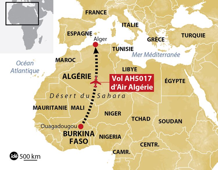 Disparition d'un avion d'Air Algérie