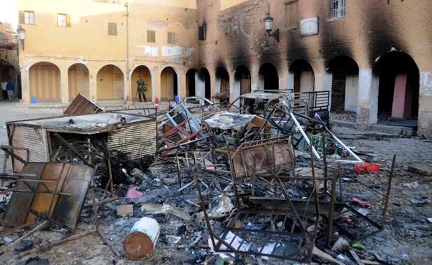 700 بيت محروق و126 موقوف بغرداية