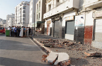 Après le violent séisme qui a frappé avant-hier
