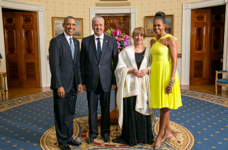 أوباما يستضيف سلال وزوجته بالبيت الأبيض