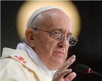 Le pape se dit 