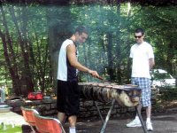 Barbecue et communion avec la nature