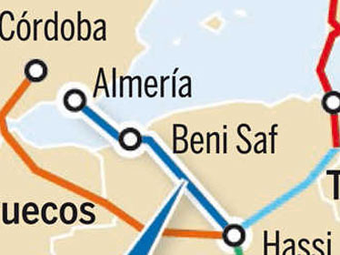 بدء تشغيل خط أنابيب الغاز الجديد بين الجزائر وأوروبا