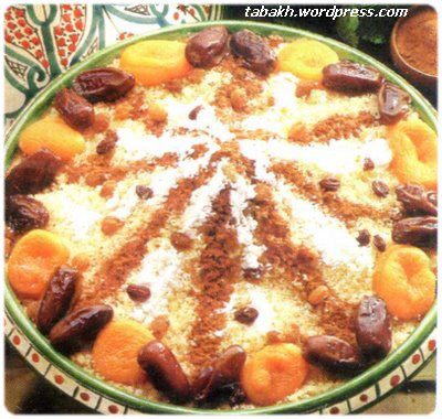 المسفوف بالفواكه الجافة