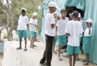 Des jeunes d'Adrar en vacances à Raïs-Hamidou