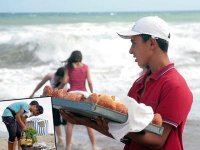 La silhouette familière des vendeurs ambulants