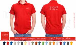 Polo personnalisé, brodé ou imprimé Hydra Alger