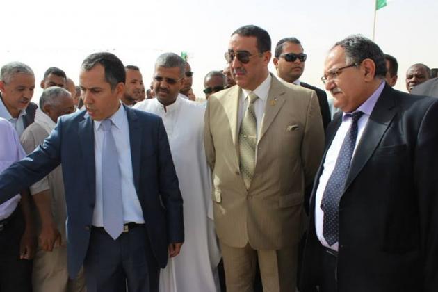 Abdelkader Kadi en visite d'inspection à Alger