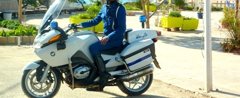 الاعداء بالسلاح الابيض على شرطي دراج بالبليدة