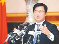 Conférence de presse, hier, de l'ambassadeur Yang Guangyu