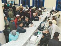 Cela se passe à la poste de l'avenue du 1er-Novembre à Alger