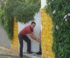 رشيد يصنع التميز بإنشاء حديقة للأزهار وعين عمومية بجيجل