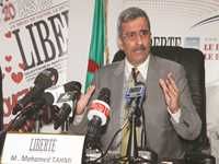 Le ministre des sports, mohamed tahmi, hier au forum de 